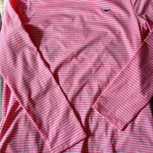 Vineyard Vines Striped Performance Top